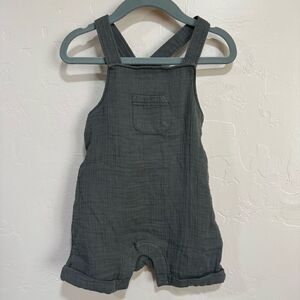 Gap Baby 6-12m grey lightweight overalls